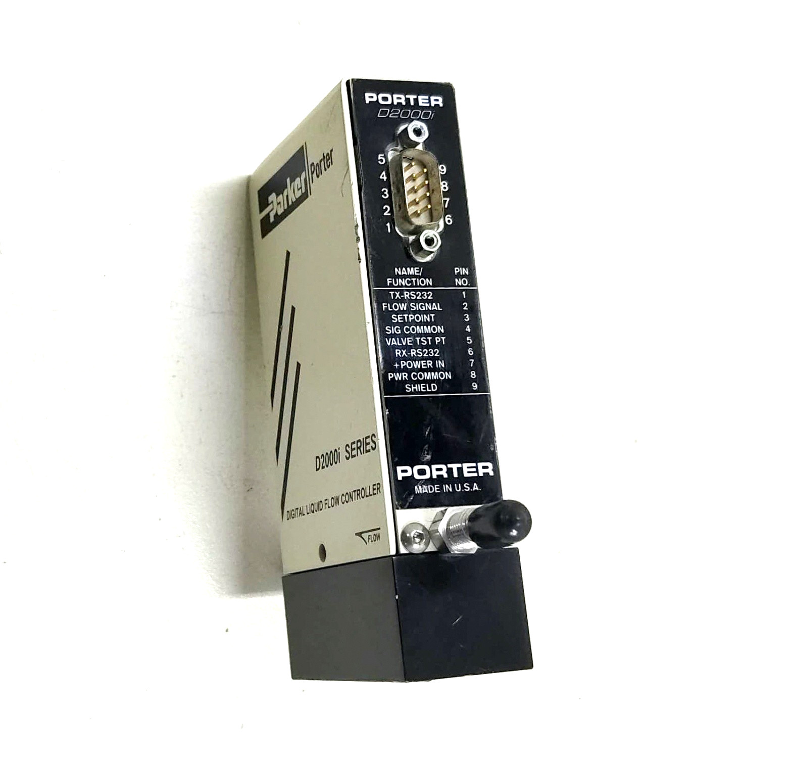 PARKER PORTER Digital liquid flow controller D2000IDC005A 15ML/MIN TEOS