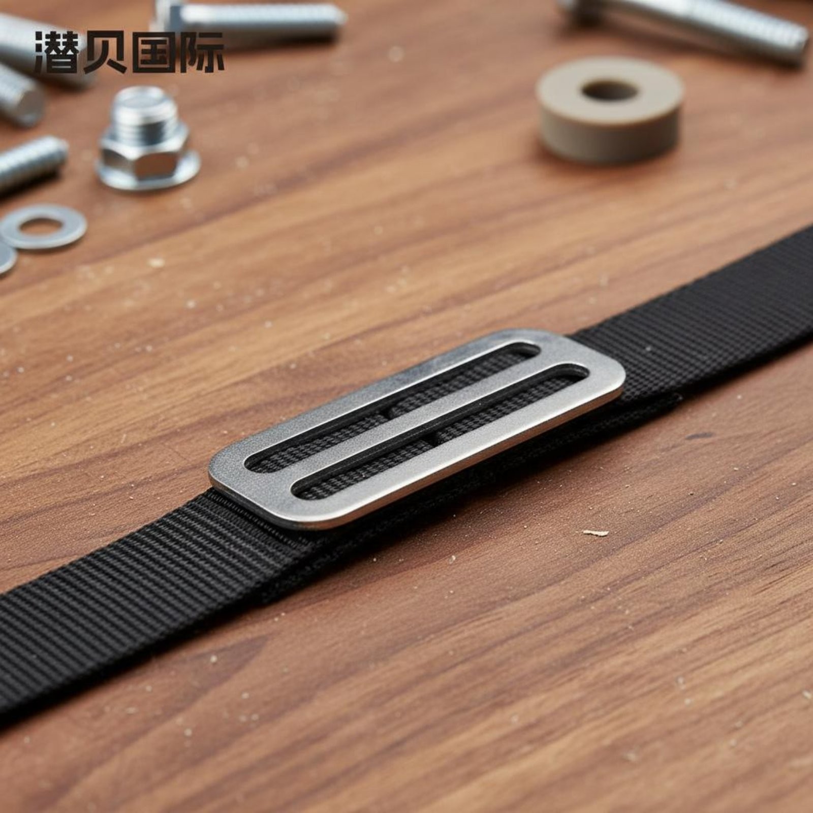 Stainless Steel Triglide Buckle BCD Belt Keeper Rustproof