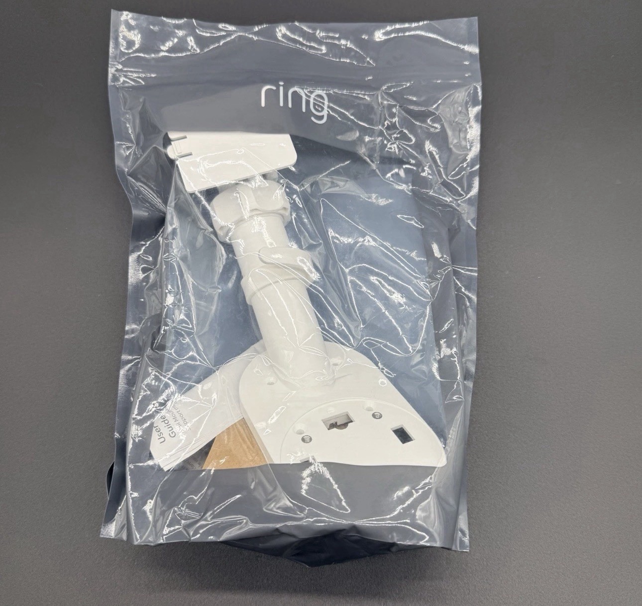 Ring Wall Mount for Solar Panels & Cameras White OEM Open Box New