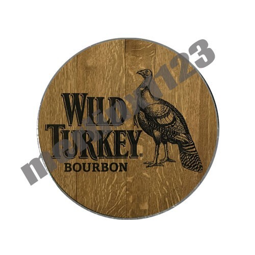 Wild Turkey Bourbon Whiskey Golf Ball Marker w/ Switchblade Divot Tool