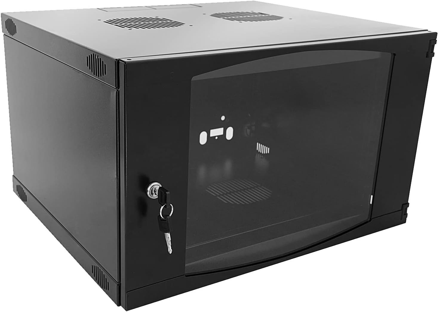 Wall Mount Server Cabinet for Networking Data Home Video Wifi Internet System wi