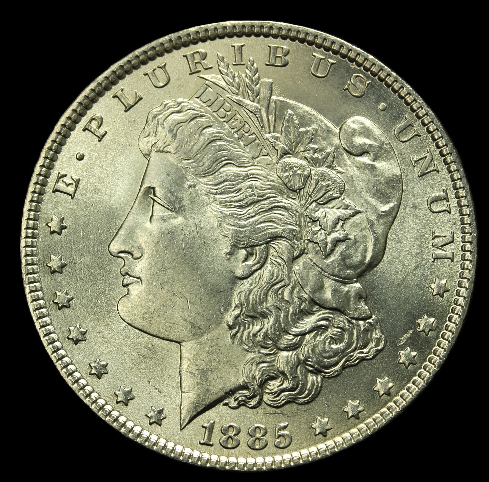 1885- $1 Morgan Silver Dollar- BU UNC- SMH-2289