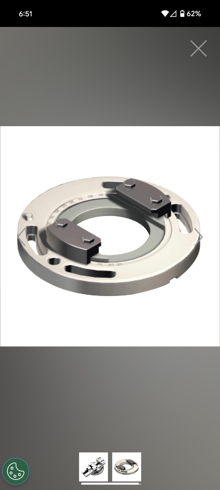ART.105 Swivel Base for Gerardi Standard Series Vices / Flex Vice