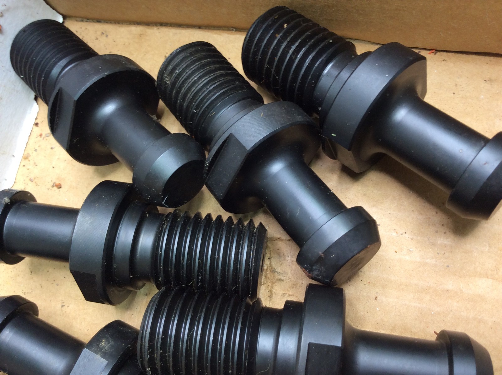 9 Pcs MAS-III CAT50 Tool Holder Retention Knobs Pull Studs 90° Solid New (2)