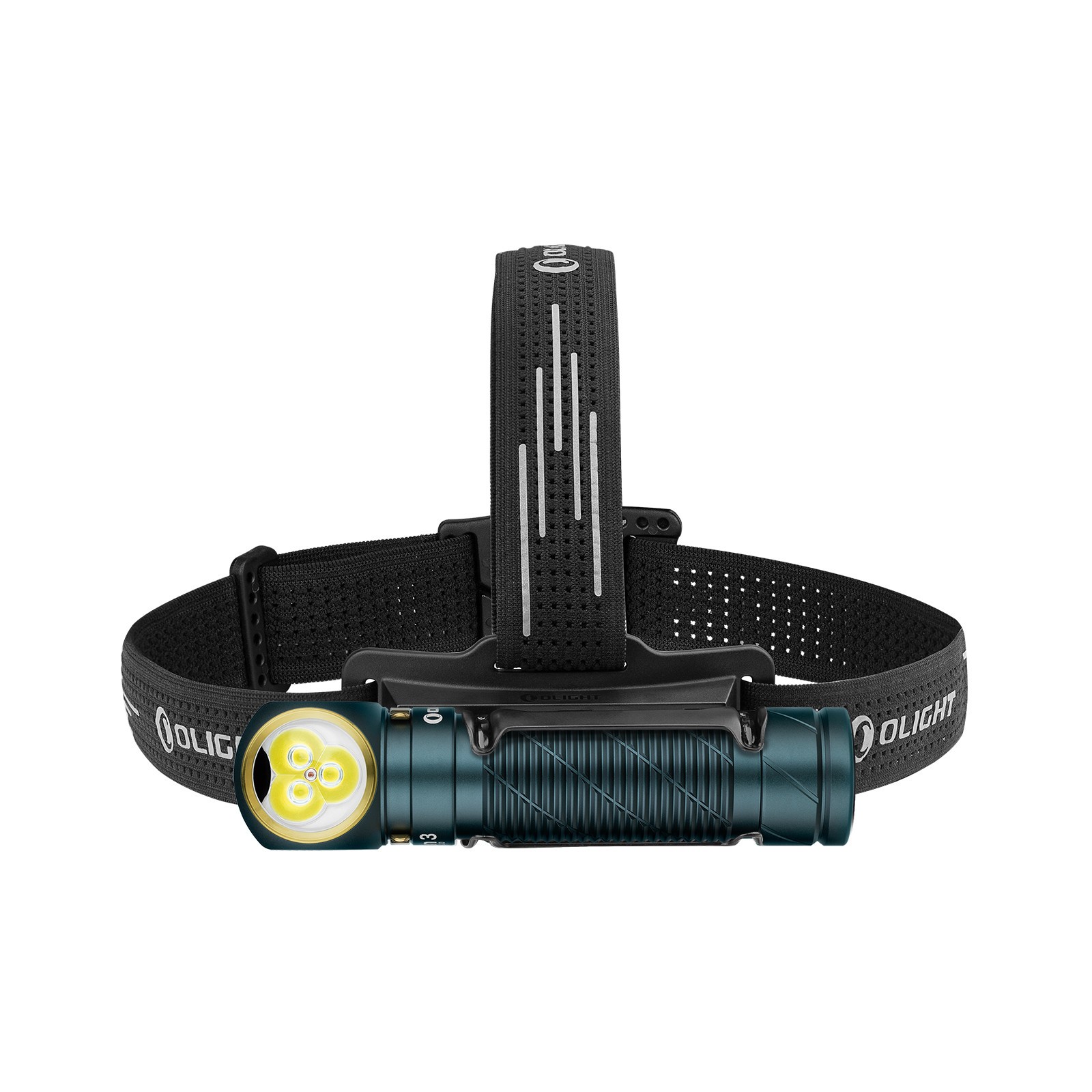 Olight Perun 3 Dream Blue Headlamp 3000 Lum CW Light & Red Light, IP68, 160 M