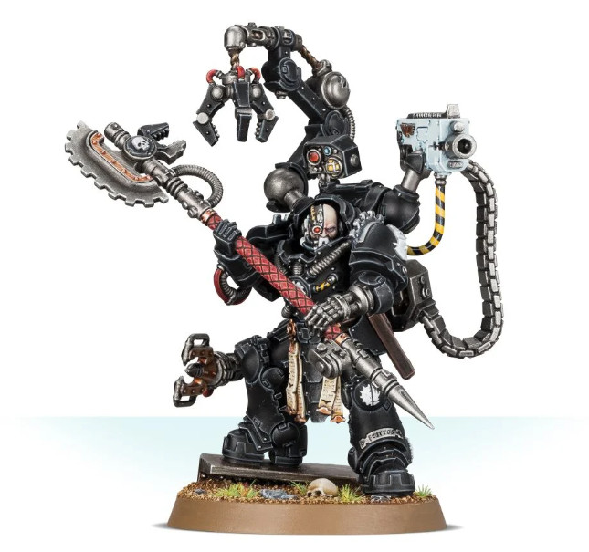 Warhamme 40k. Iron Father Feirros **COMMISSION** by Sword & Sable Minis