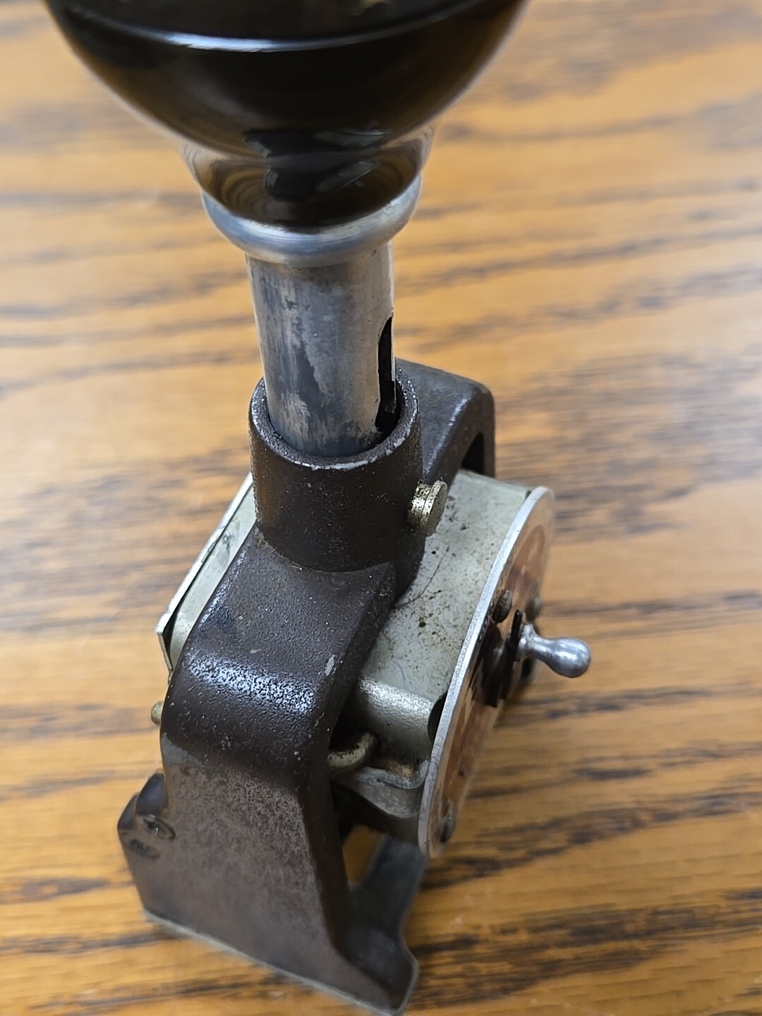 Vintage Bates Numbering Machine 6 Wheel Style E Stamper Works