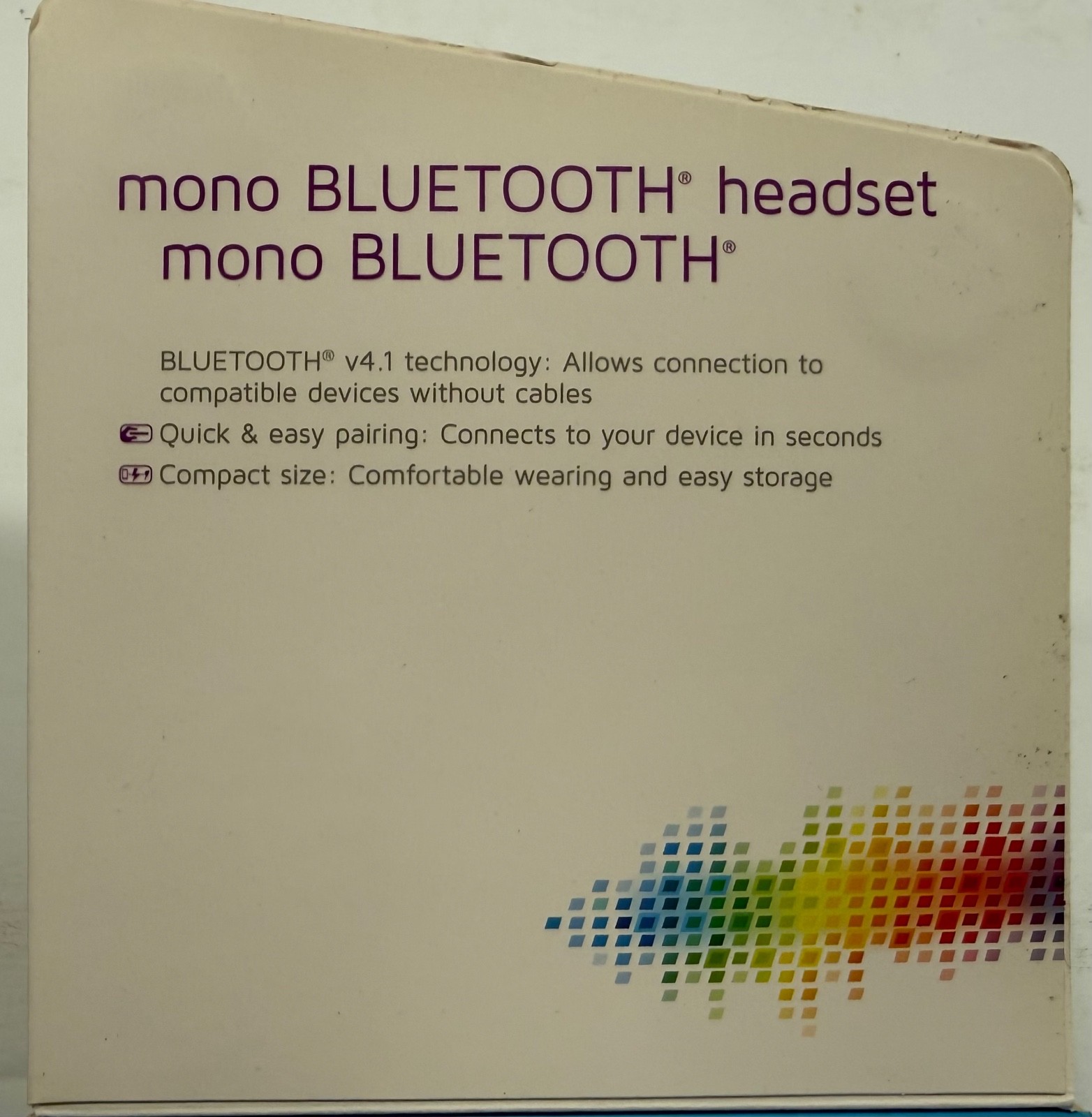 2/$19.99 MobileSpec "Mono Bluetooth Headset" (MBS08102)(080)