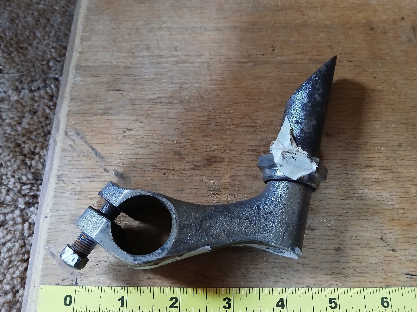 Vintage Gooseneck Stem for Bicycle - Used