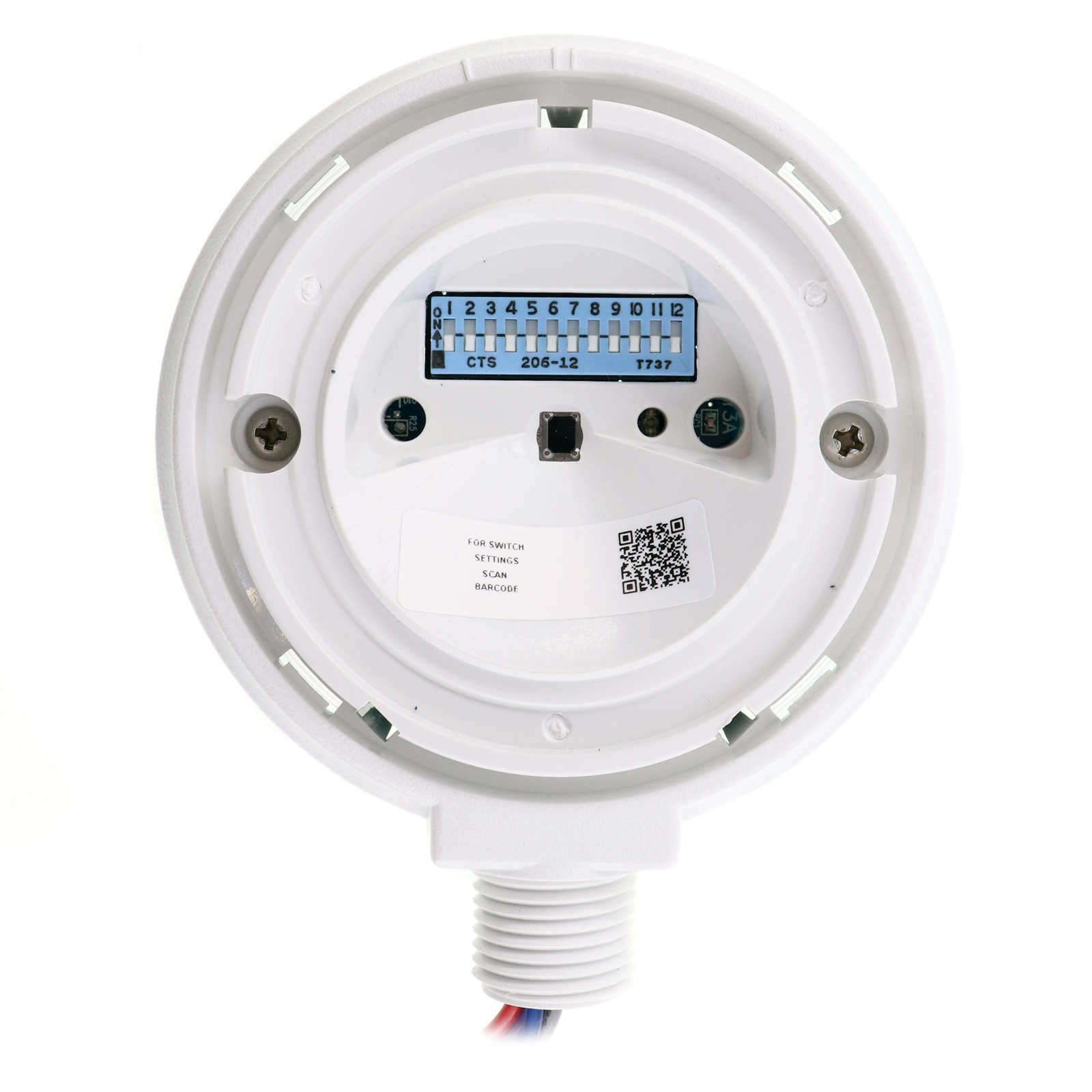 HUBBELL WSPEM24V-D-A FIXTURE MOUNT DIMMING OCCUPANCY SENSOR, FORM C RELAY, 24VDC