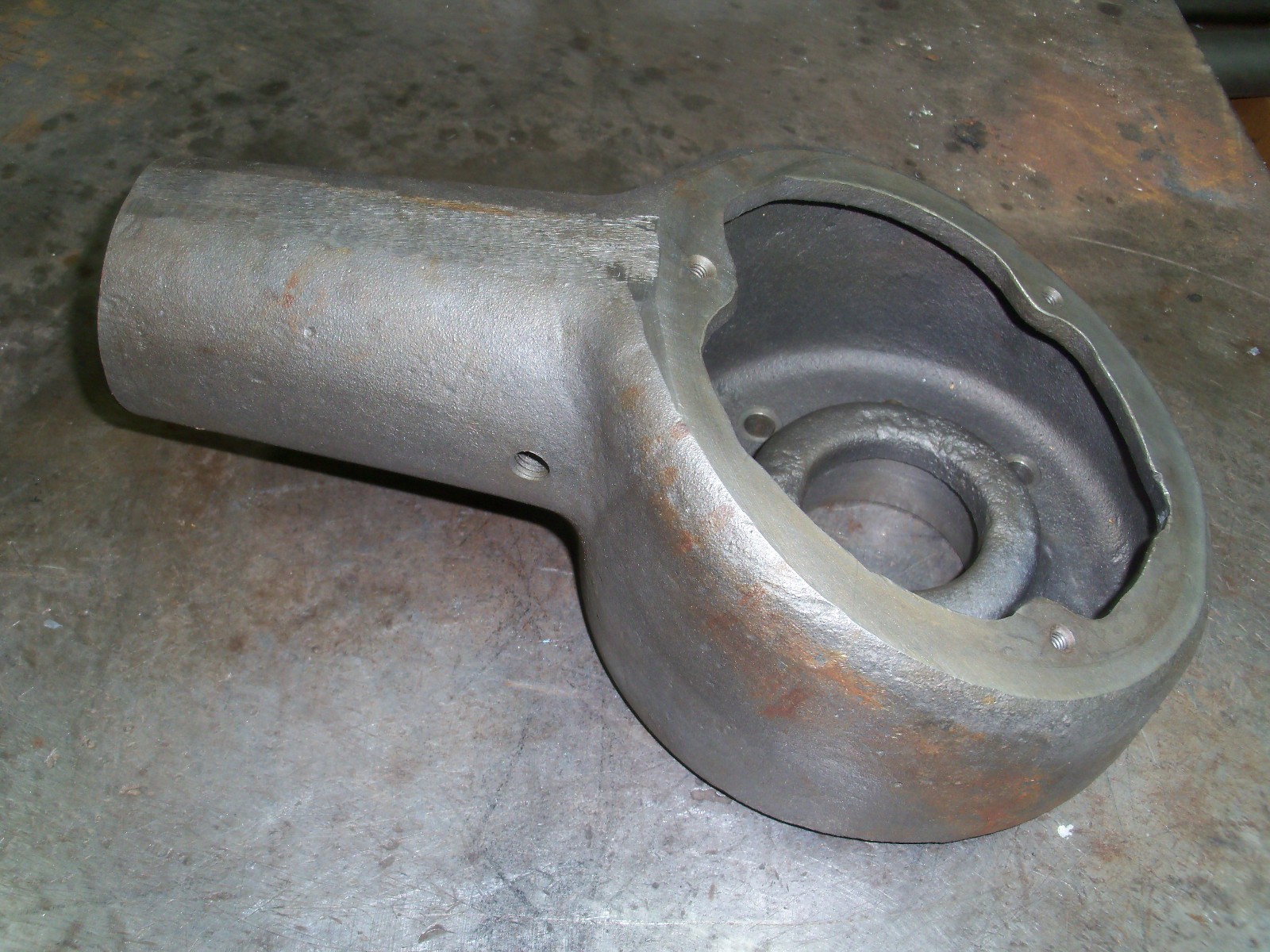 6" X 18" Norton Surface Grinder Wheel Feed Bracket PT # 67481