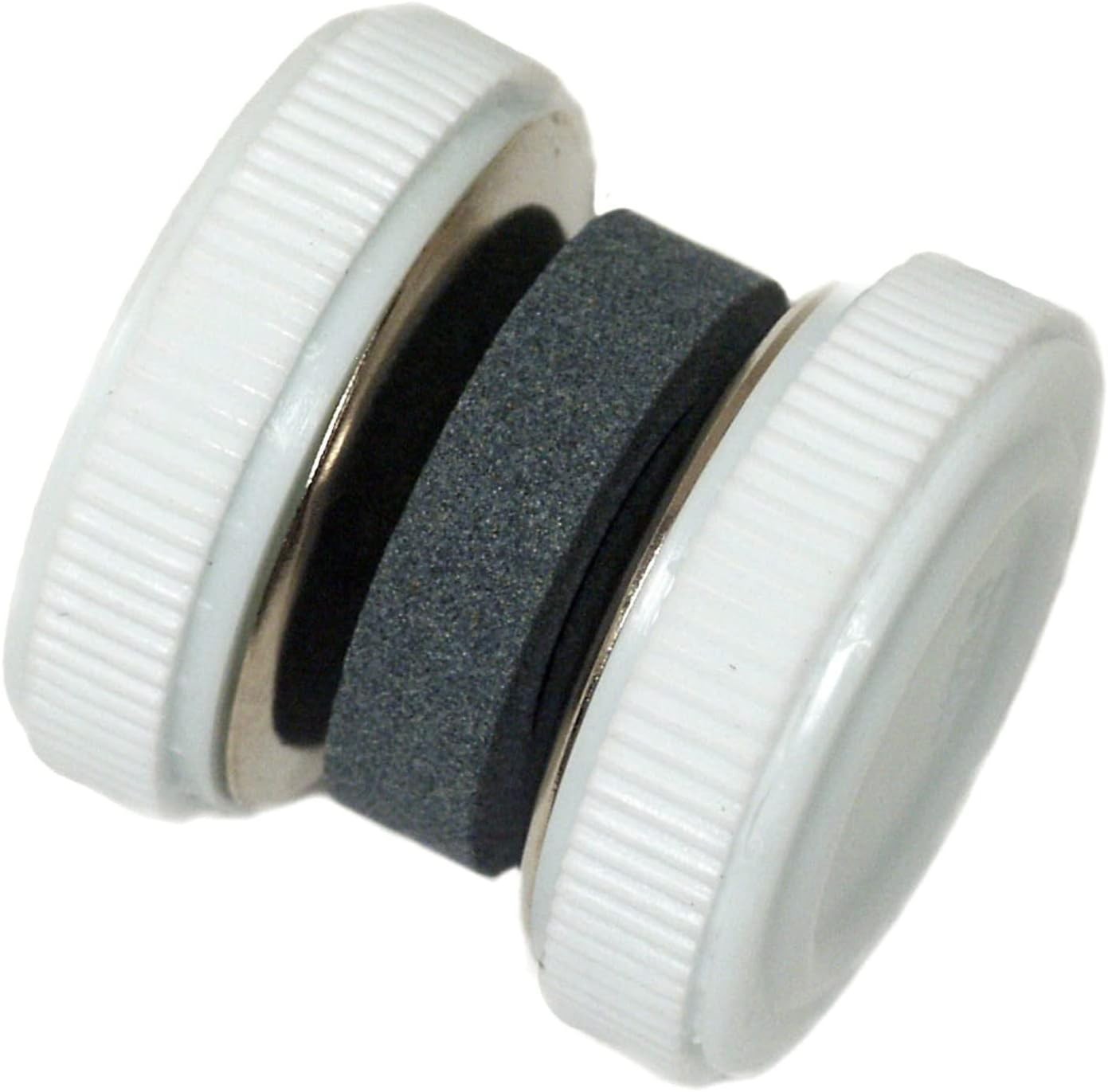 White Roller Style Knife Sharpener - Lightweight Design for Precision Sharpening