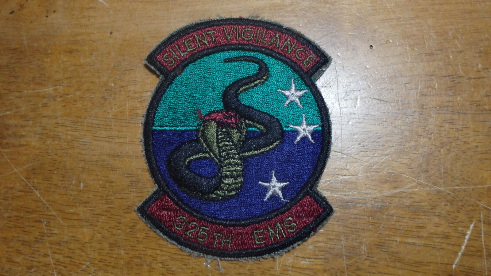 United State Air Force  325th Fighter Wing (325 FW EMS  PATCH BX Z #6