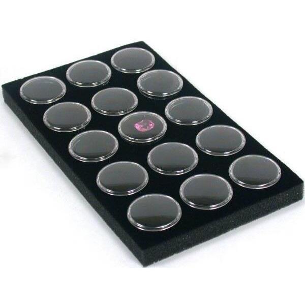 15 Gemstone Jar Jewelry Display Tray Insert 7 3/4"