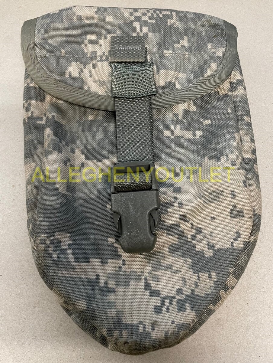 US Military Molle ACU ENTRENCHING E TOOL CARRIER Shovel Case Cover Pouch VGC