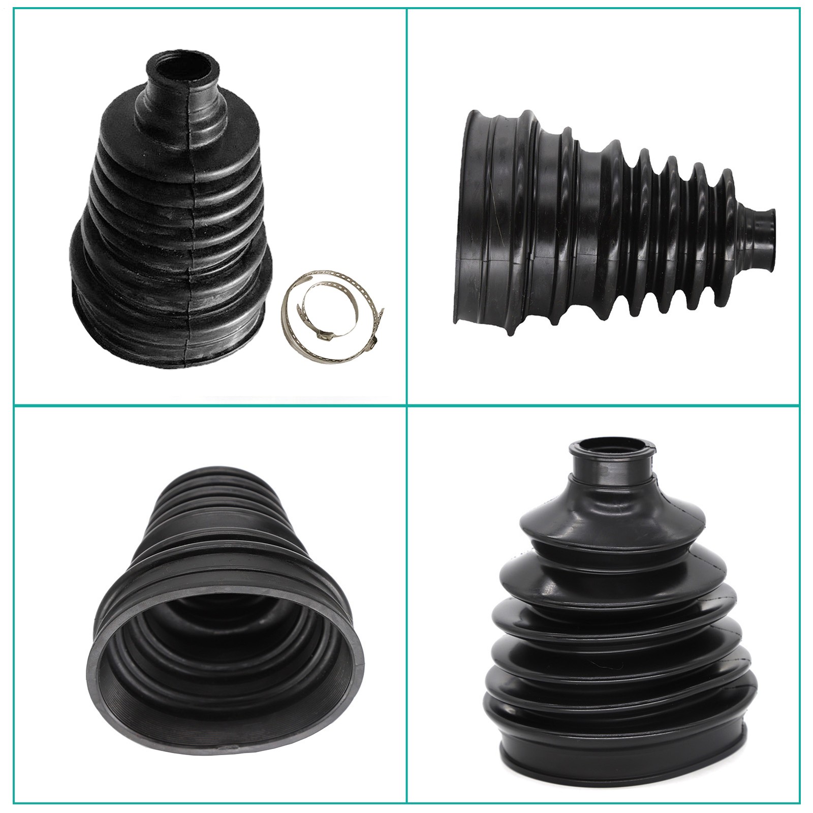 Universal CV Drive Shaft Boot Kit No Dismantling Needed High Elasticity Durable