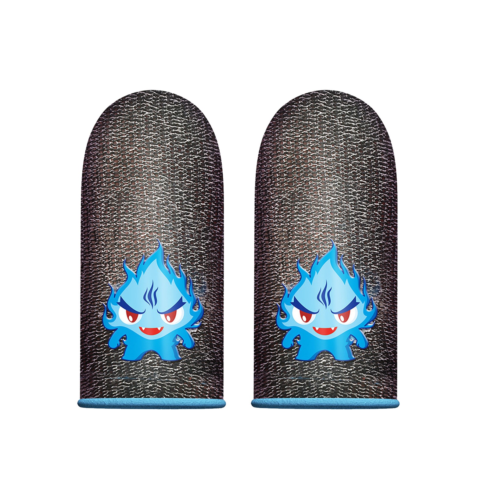 2x Screen Game Finger Sleeve Game Controller Sweatproof Finger Cots For PUBG