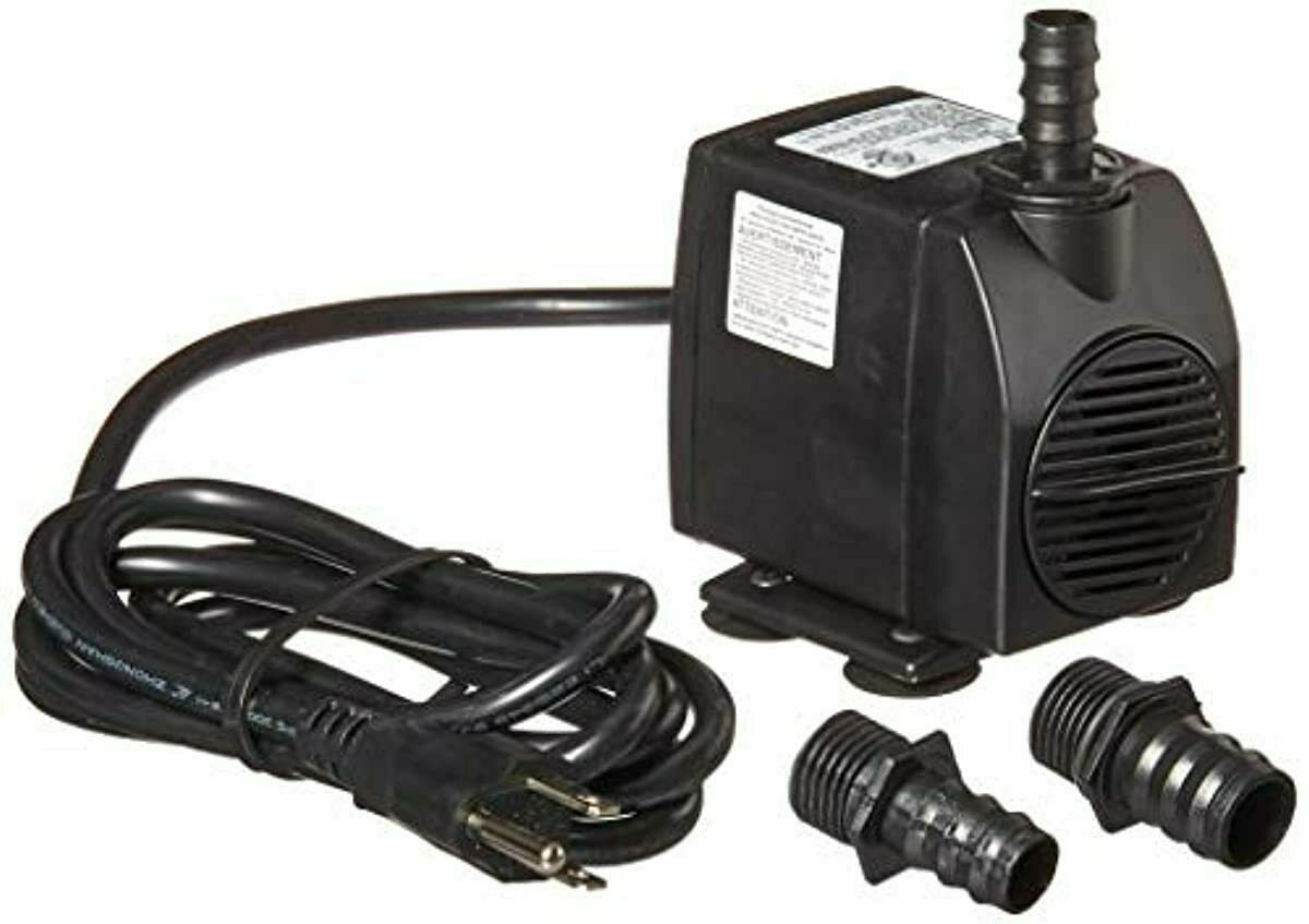 NEW Jebao WP-1200 317GPH Submersible Fountain Pond Water Pump, 6ft Powe rcord
