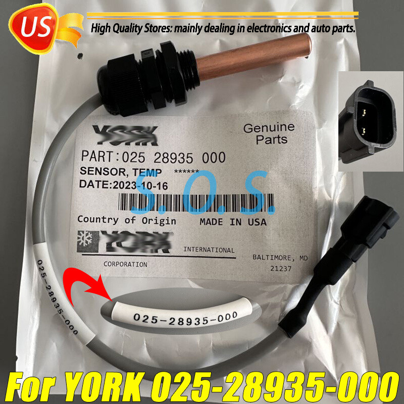 1PC New for York Temperature Sensor 02528935000 025-28935-000