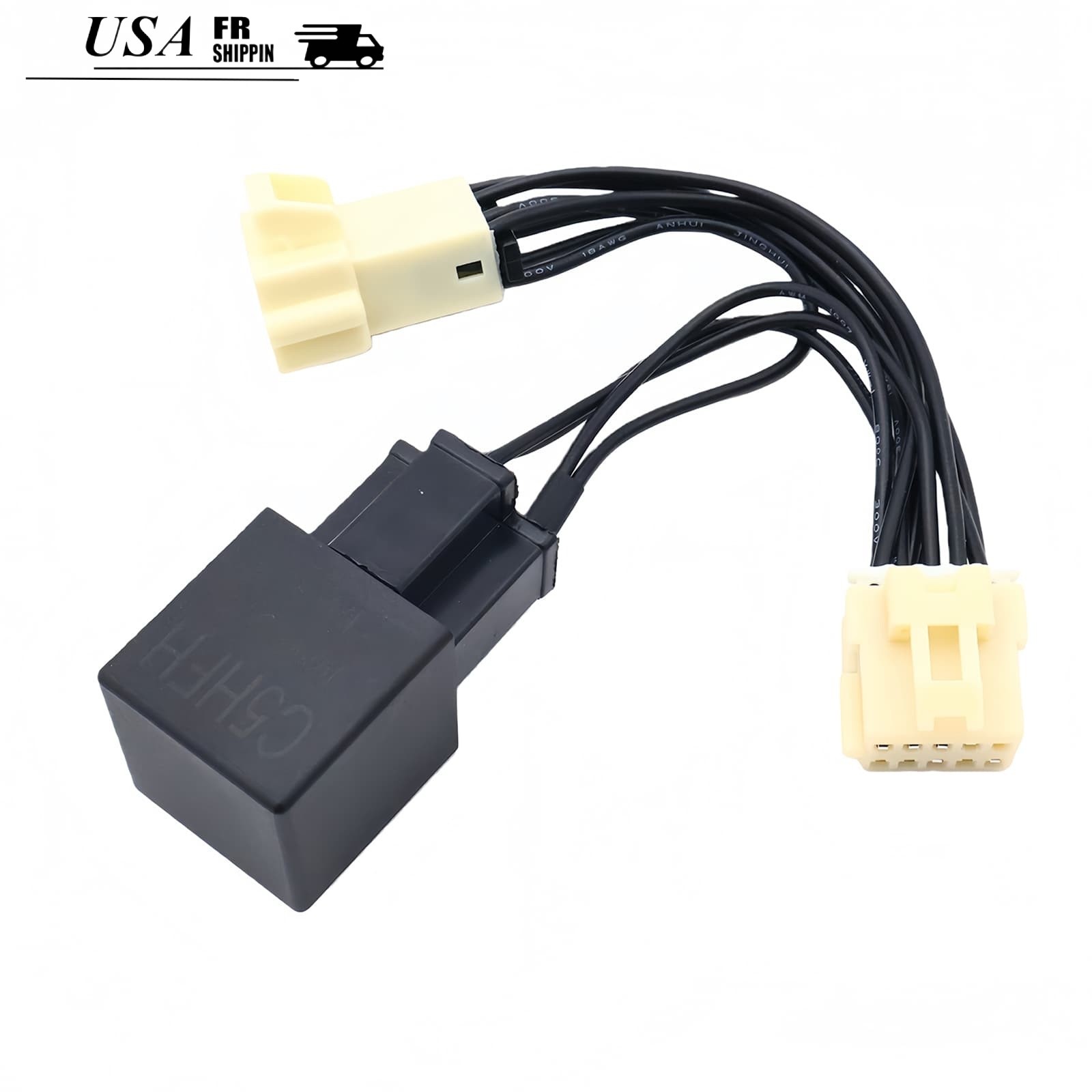 For 1997-2004 Chevrolet C5 Corvette US LED Hyper Flash Harness Fix Signal Relay