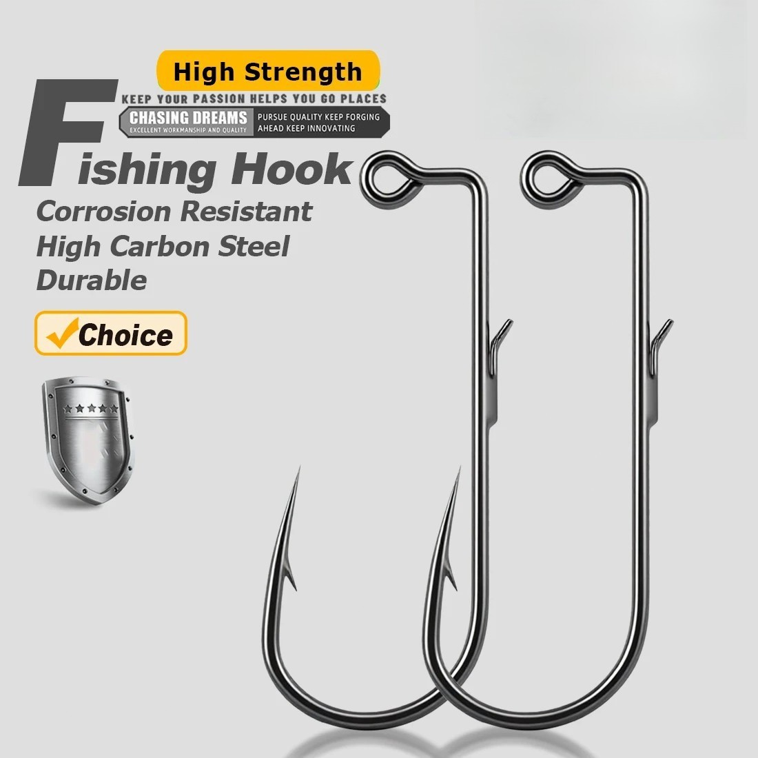 50~200Pcs Jiging Hooks 90 Degree Jig Hooks DIY Jig Mold Making Fishing Tackle
