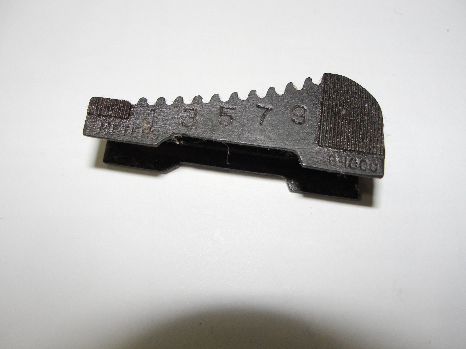 Antique WWII M1941 Johnson Semi-Automatic Rifle Rear Sight Base Only