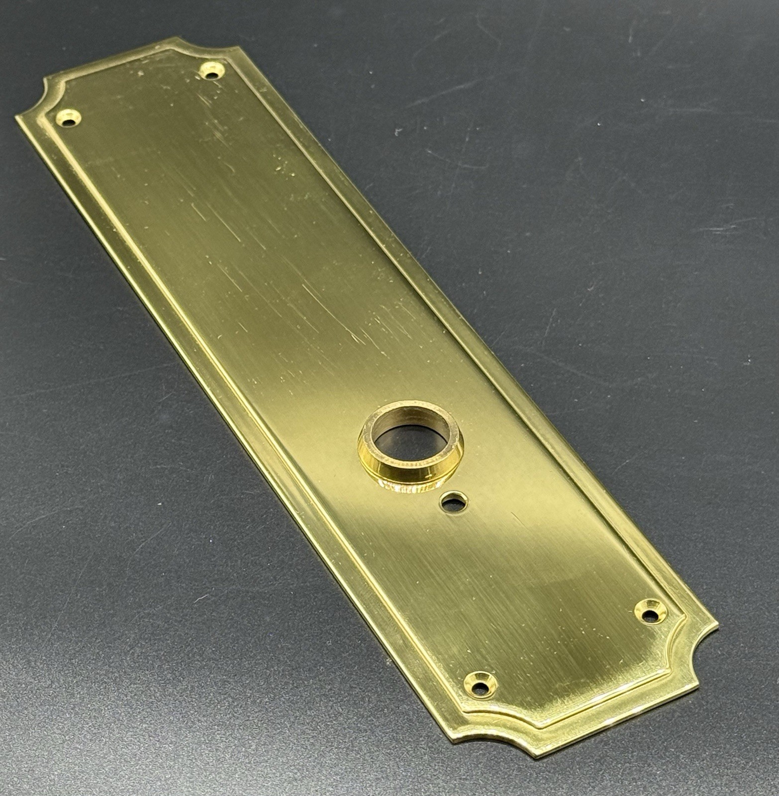 Back Plate Polish Heavy Brass Escutcheon Plate