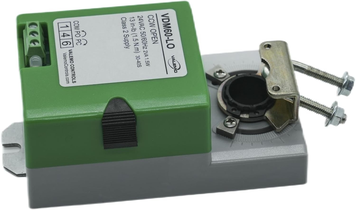 VDM60-LO HVAC Damper Actuator, 24VAC/DC On/Off, Floating Non-Spring Return