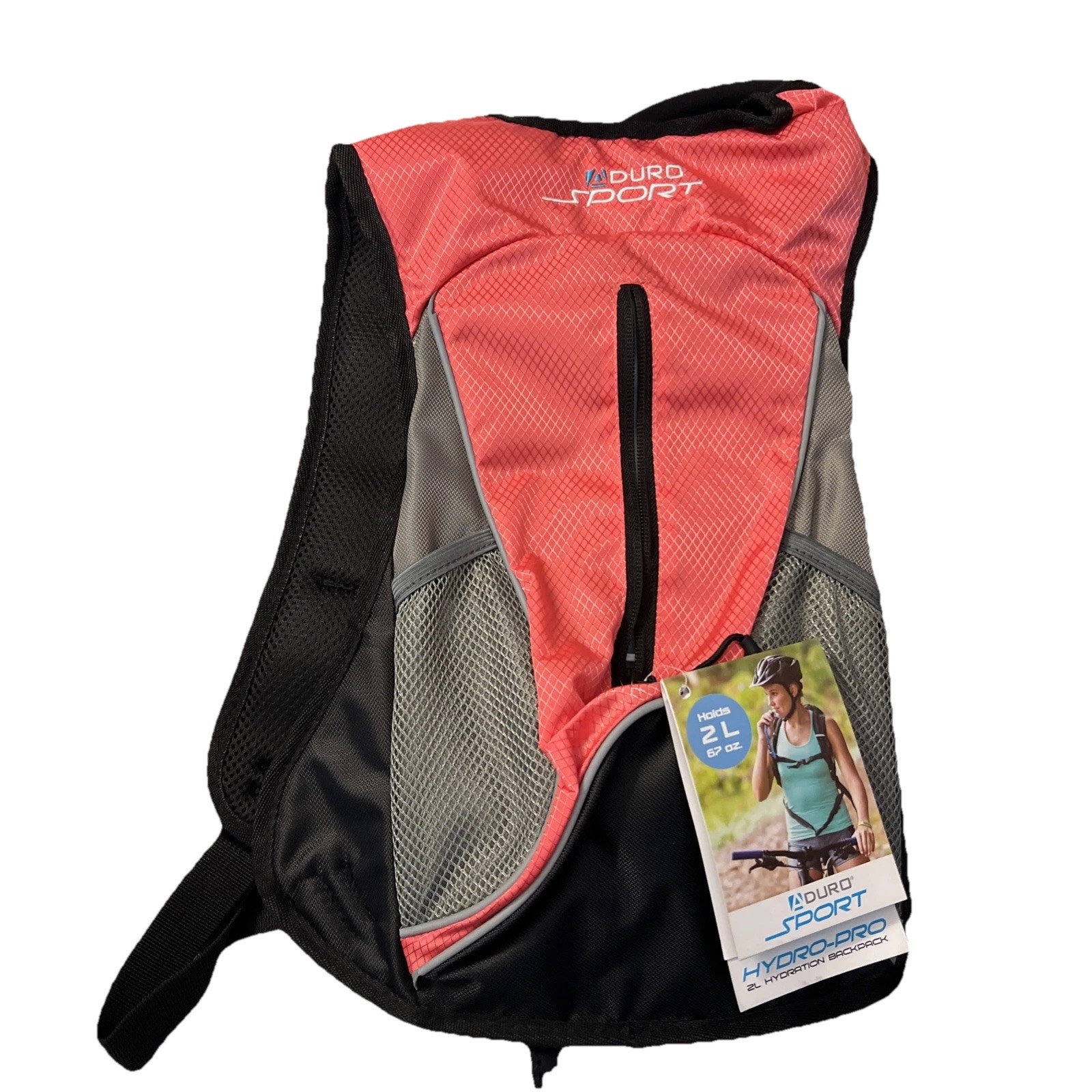 Aduro Sport Hydration Backpack Hydro Pro 2L Sports Hiking Festivals NEW with Tag