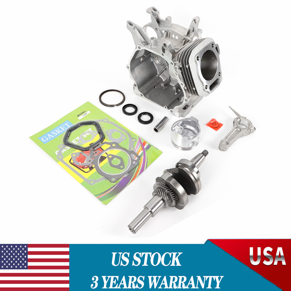 Honda GX340/GX390 Engine Rebuild Kit - Crankshaft, Piston & Gaskets Included