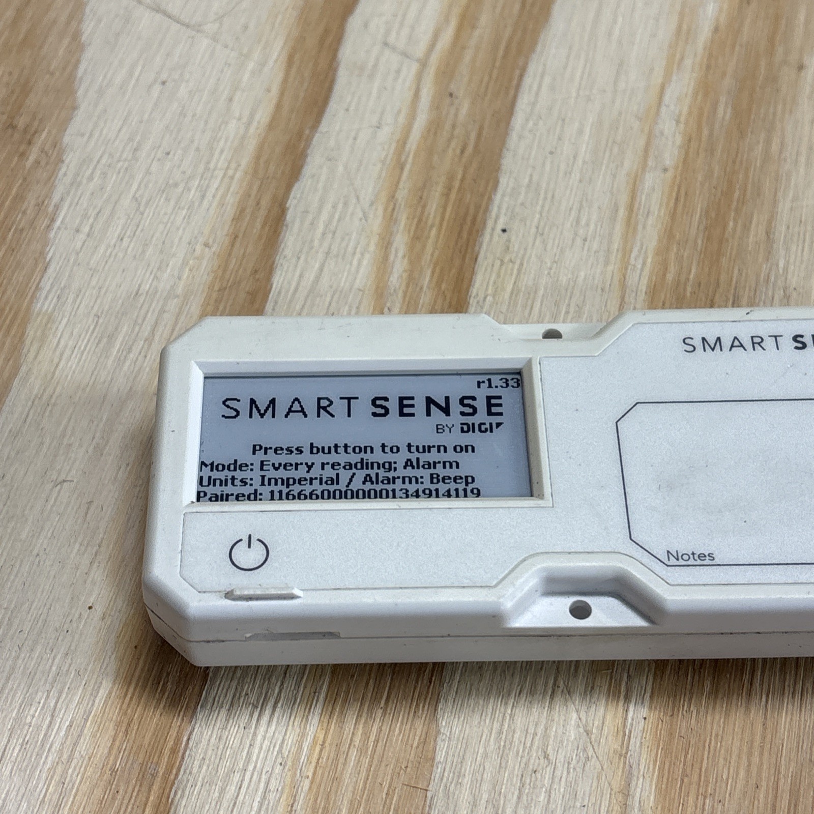 Smart Sense DIGI Temperature Controller Alert Z Screen Model DG-SCREEN REV A