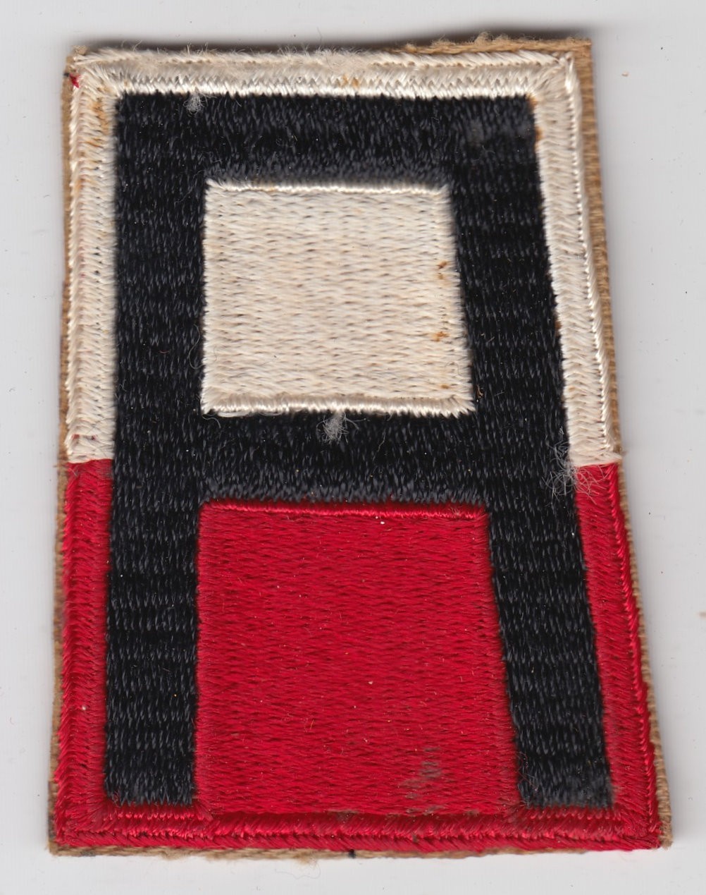 Vintage US 1st Army Patch Insignia Military Vietnam War Cut Edge First In Deed