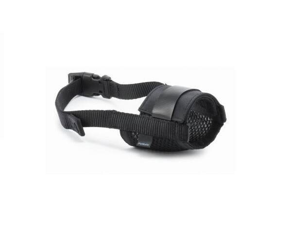 New Petsafe Muzzle Small Breeds, Black Padded for Comfort & Adjustable MUZ-S-BLK