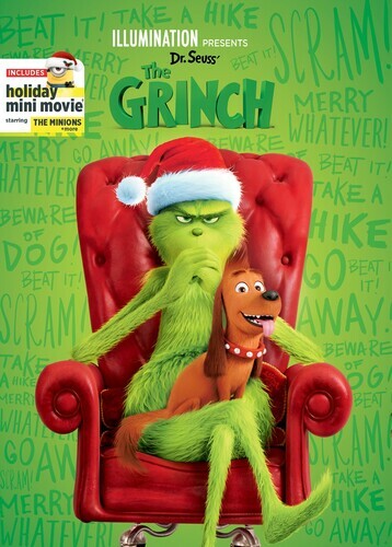Dr. Seuss' the Grinch (DVD, 2018)Pre-owned Disk Only Rdbx 4628