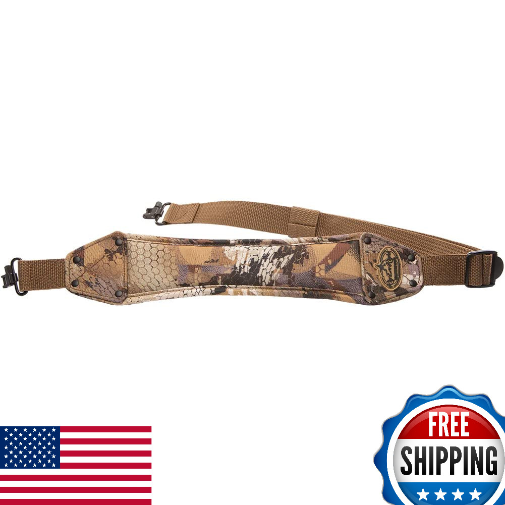 Rig'Em Right Waterfowl High Brass Classic Non-Slip Gun Sling w/ Brass Rivets