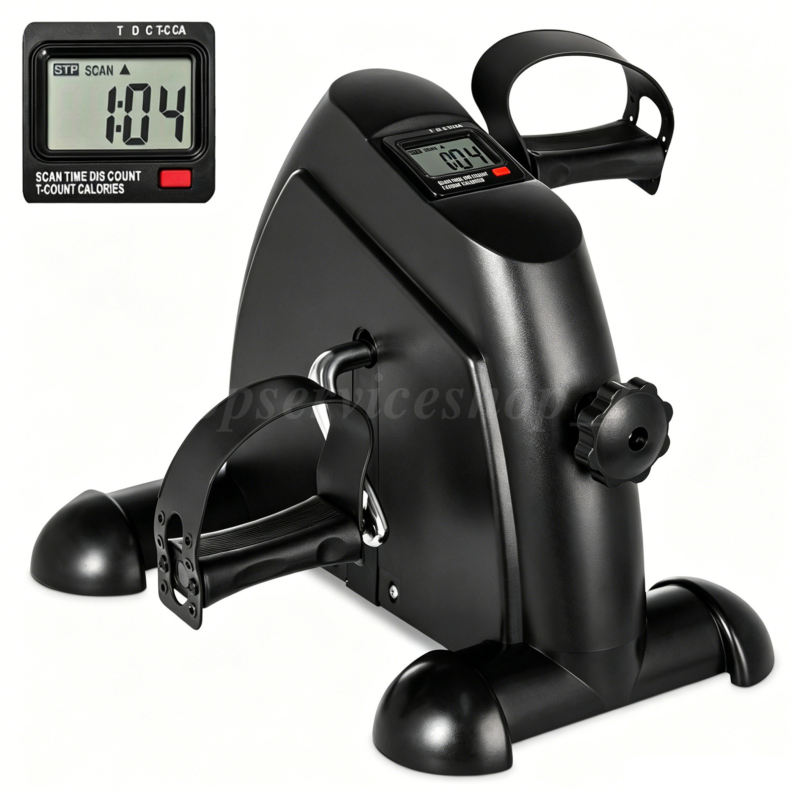 NEW Mini Exercise Bike Under Desk Pedal Exerciser Medical Arm & Leg Exercise