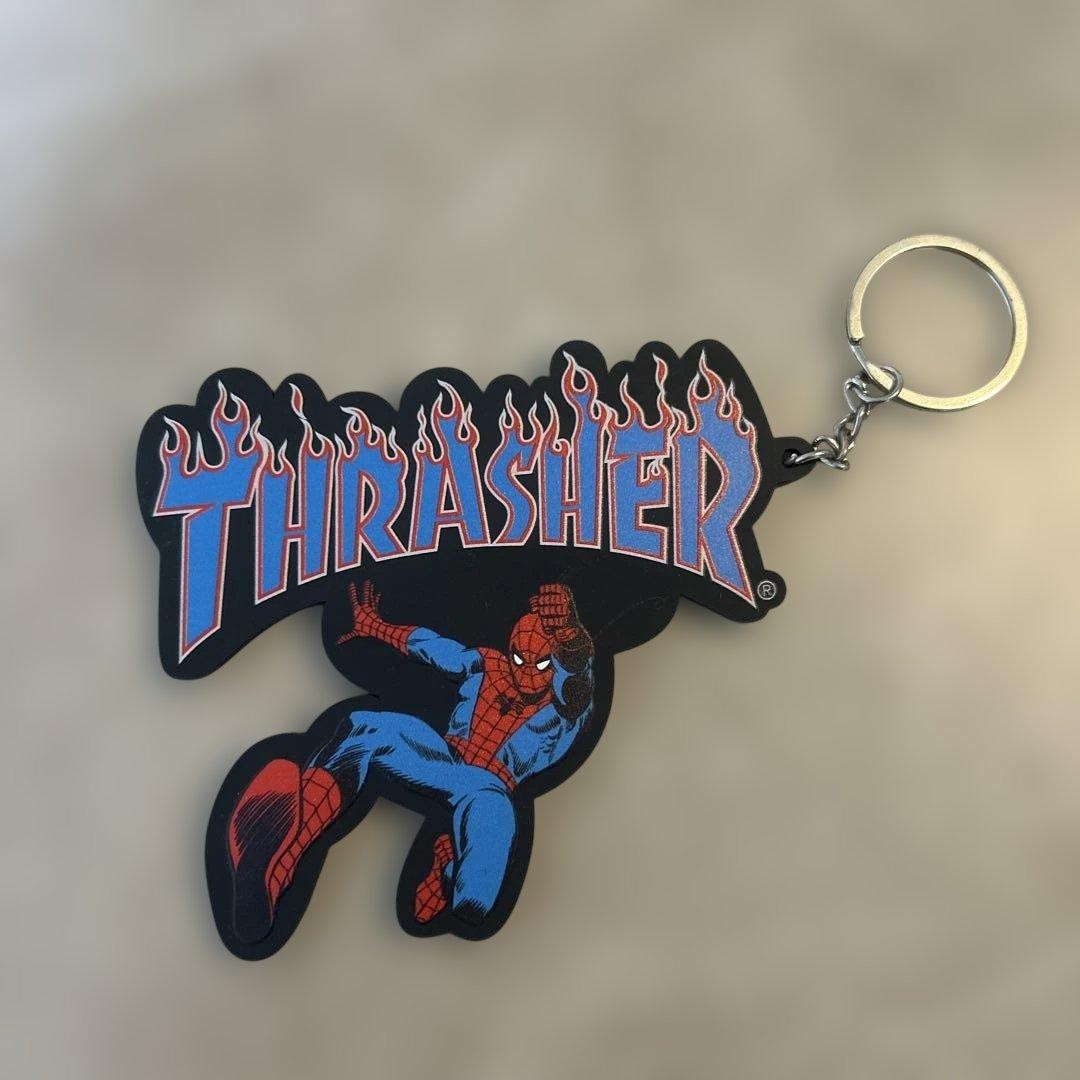 Spider-Man THRASHER Keychain