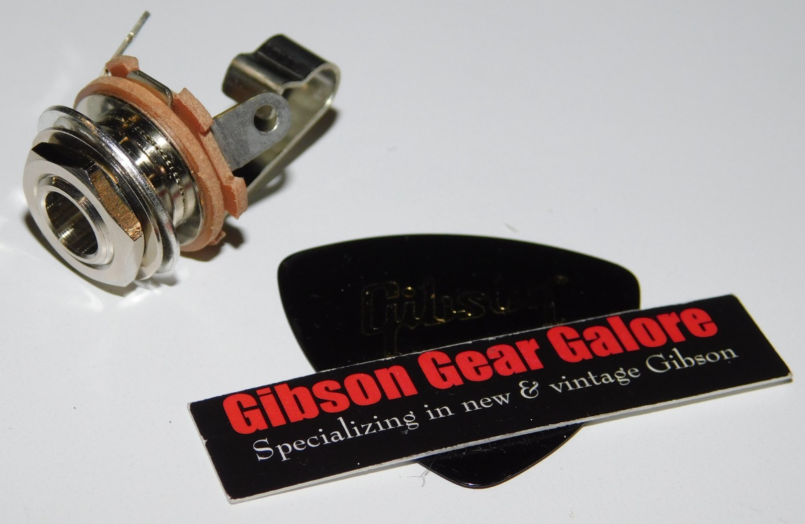 Gibson Les Paul Jack Output Nickel Switchcraft 1/4 Inch SG Guitar Parts Project