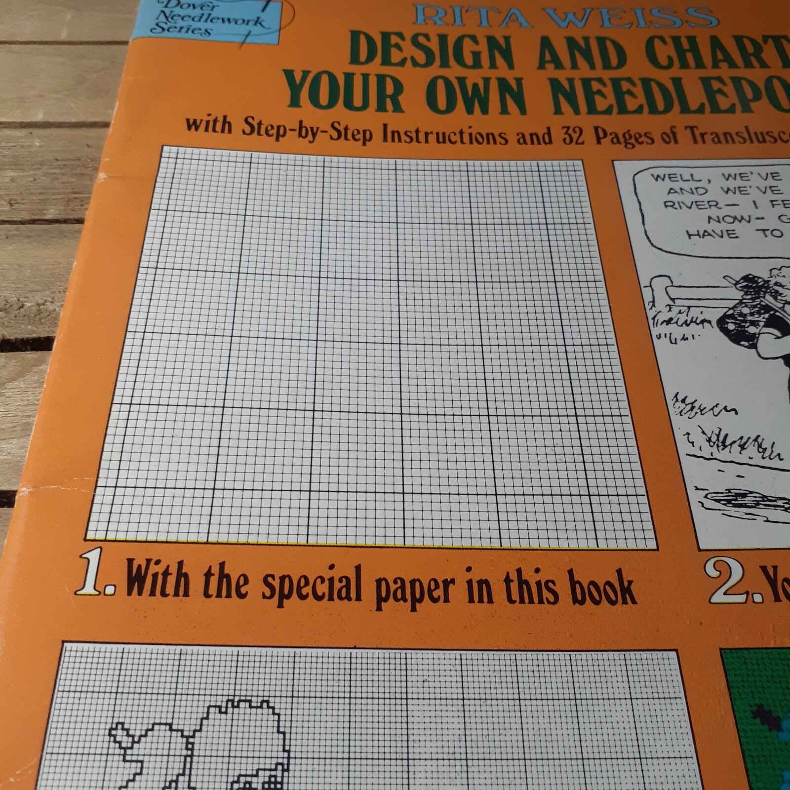 Design and Chart Your Own Needlepoint Rita Weiss with Step by Step Instructions