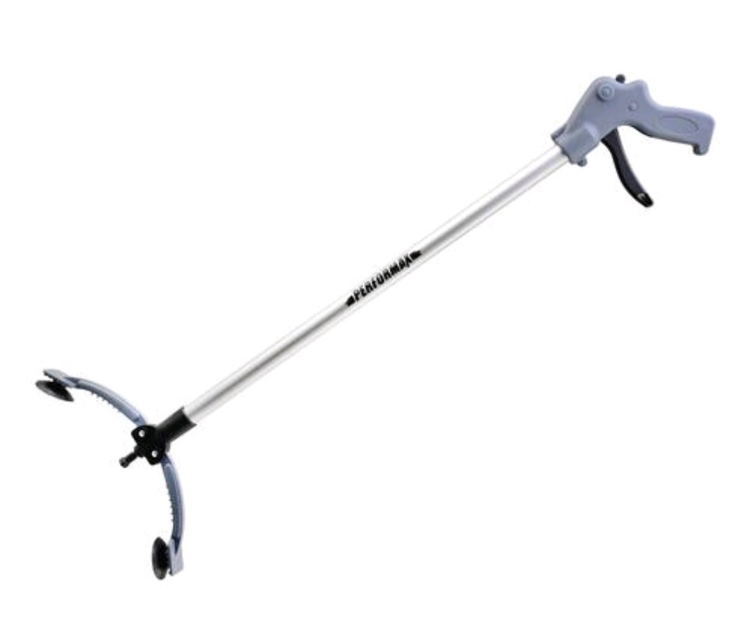 35" Industrial Heavy Duty Pick Up Tool  Handicap Reacher Grabber Trash Pick Up