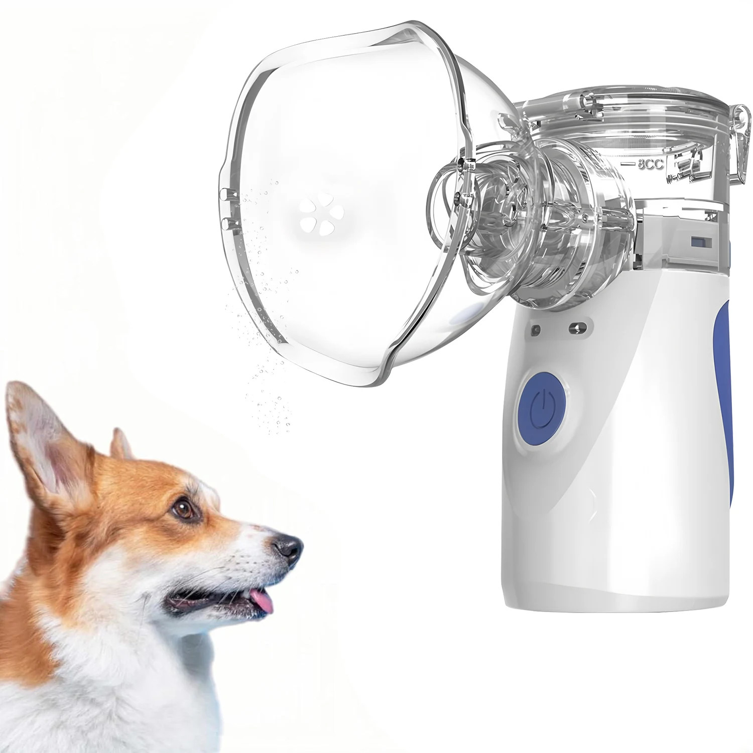 Handheld Mesh Nebulization Medical Silent Nebulization Cough for Adult Masks