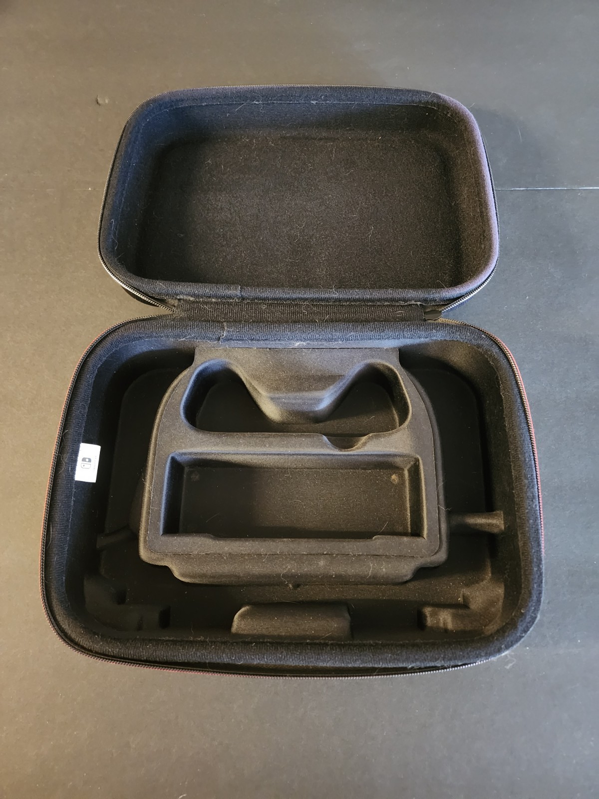 Nintendo Switch Travel Large Equipment Black Bag/Carry Case ONLY , Used Good