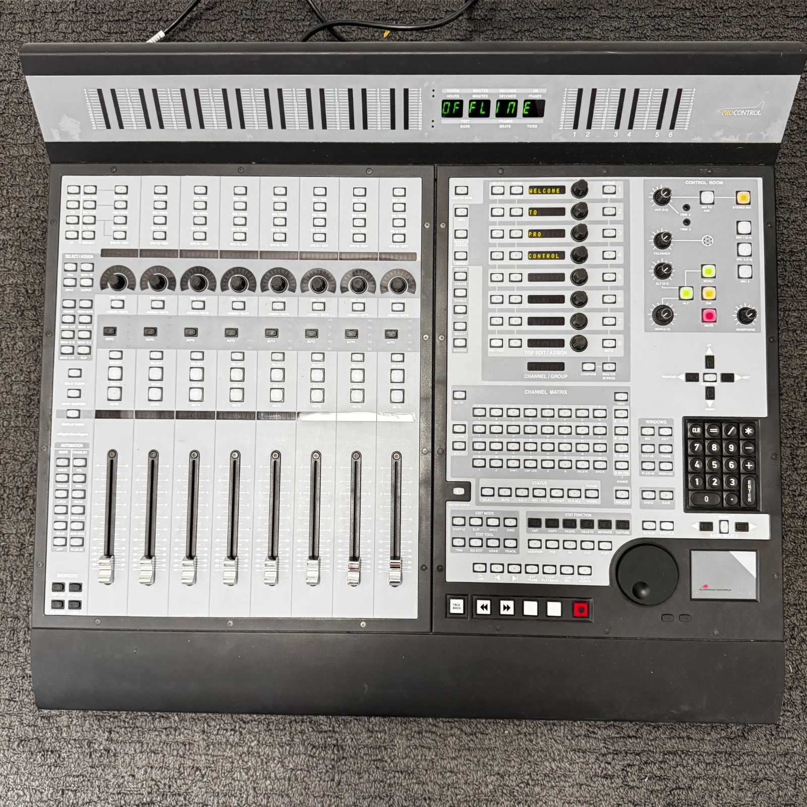 Digidesign Avid Pro Control Main Unit ProControl Pro Tools