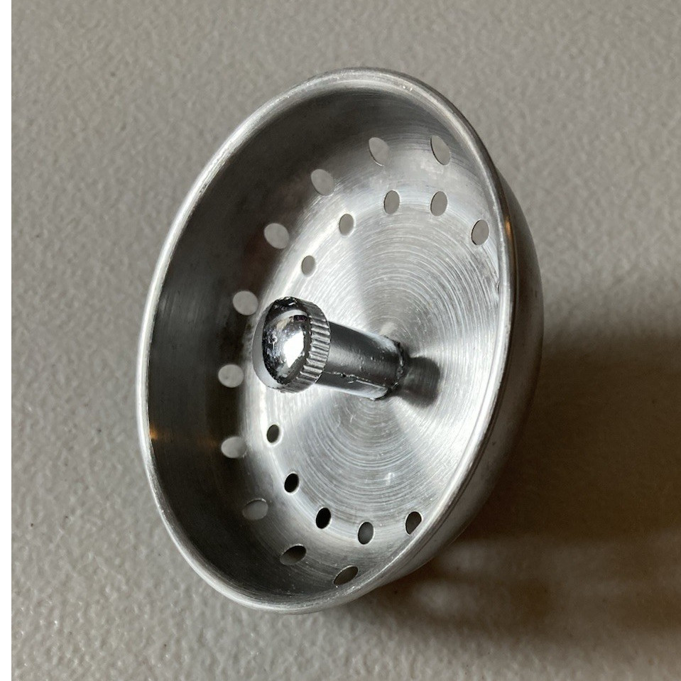 Corrosion Resistant Polished Chrome Stainless Steel Kitchen Sink Strainer