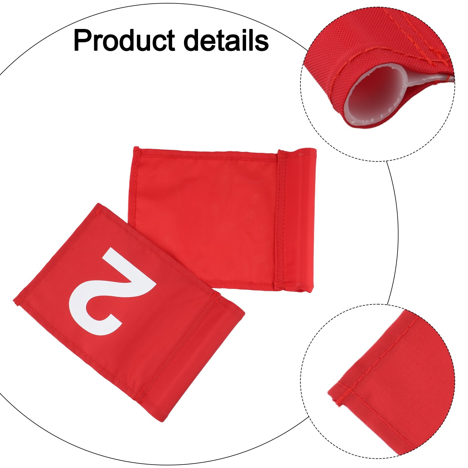 Nylon For Golf Target Flags 4 Pack Designed to Help Gauge Accurately