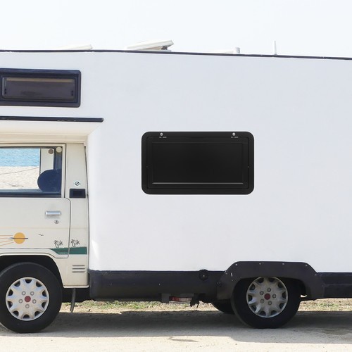 Wall Mount RV Caravan Picnic Folding Table 800 x 450mm Campervan Outside Table