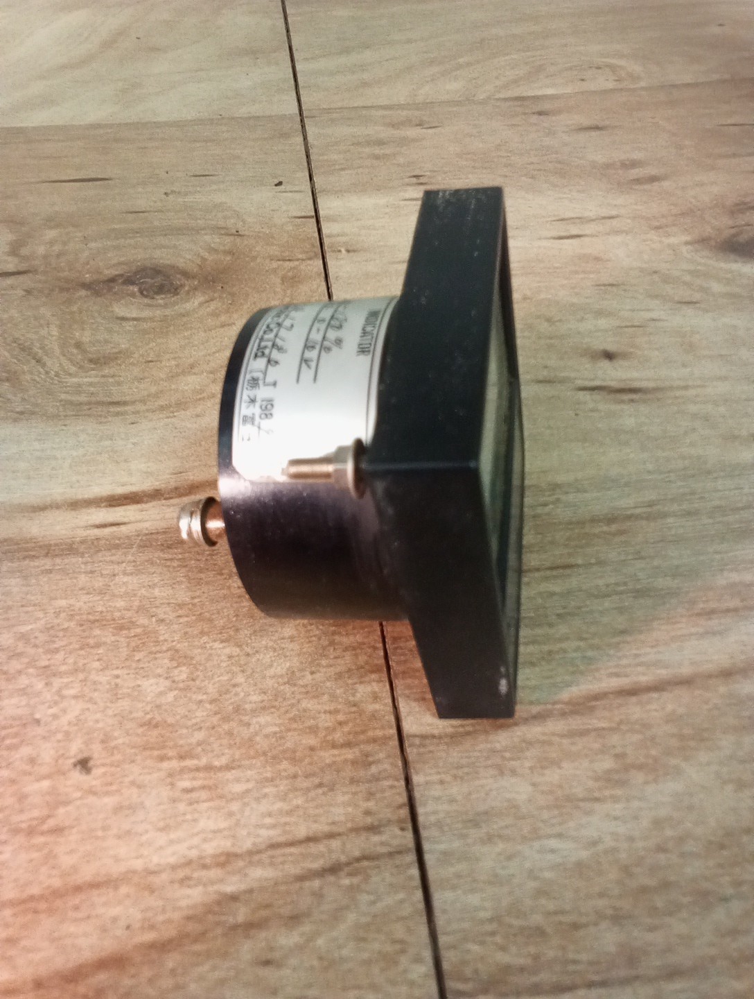 Fuji Electric FS-60 Meter AC Ammeter 0.5a Amp 500Ma Panel Mount