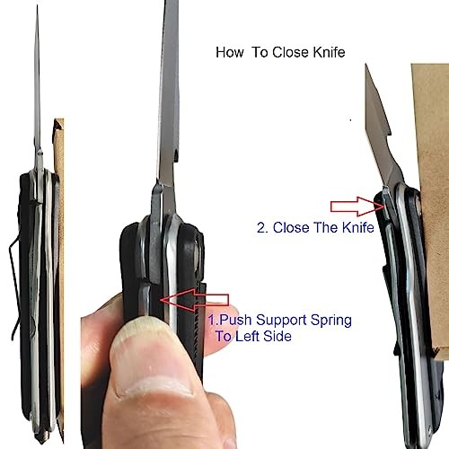 Led Mini Flashlight 6-in-1 Utility Folding Pocket Knife with Bottle Opener