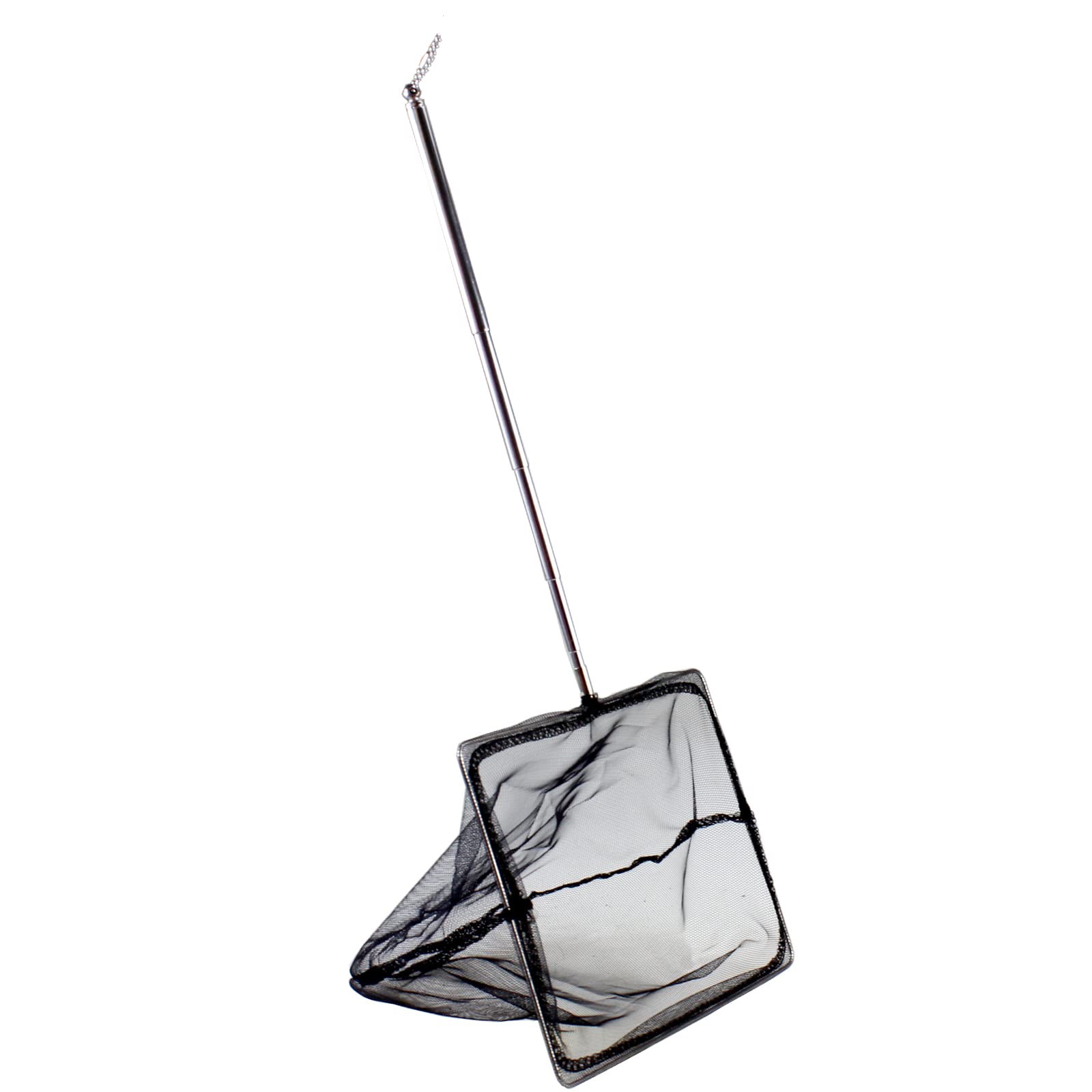 Aquarium Net with Extendable Long Handle, Adjustable Wastes Skimming Cleaning...