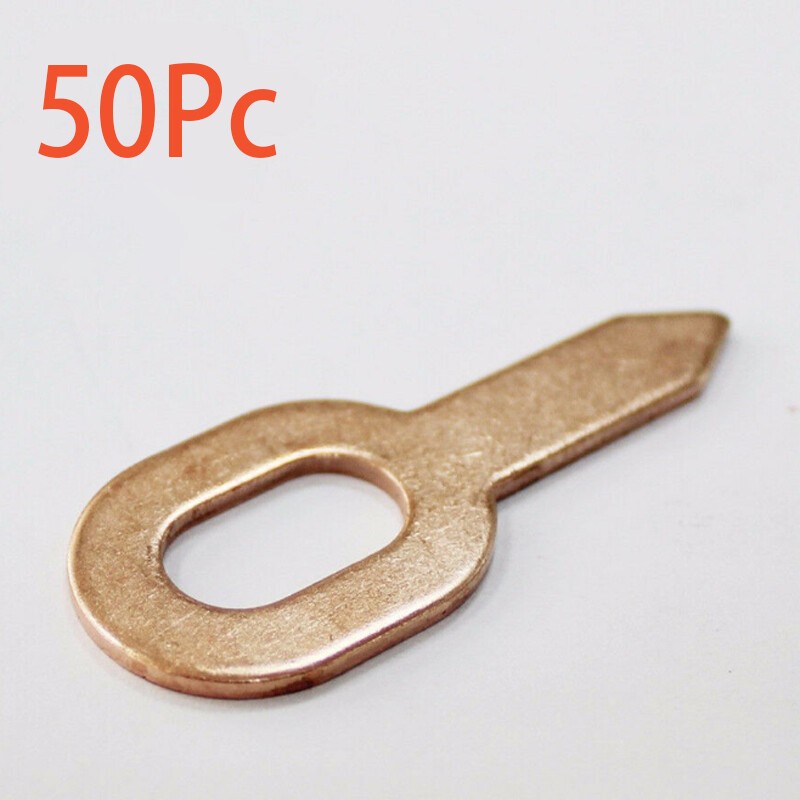 50x Dent Puller Rings Kit For Spot Welding Welder Car Body Panel Pulling Washer.